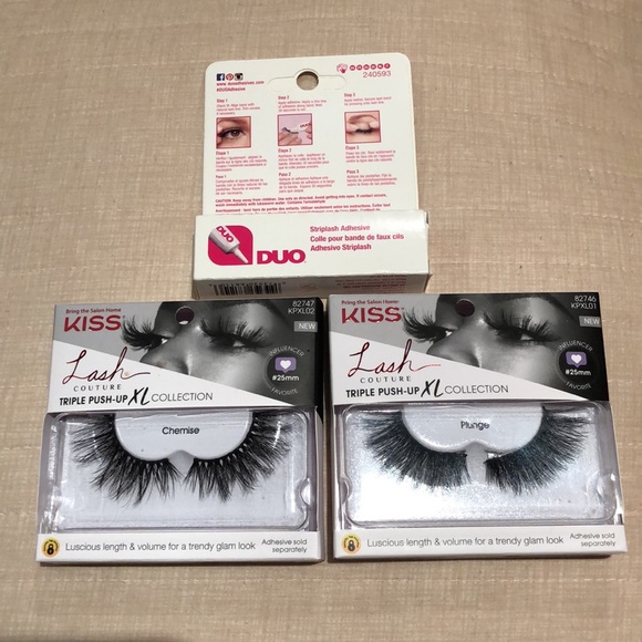Kiss Lash Couture XL Collection - Two Sets + Striplash Adhesive - Picture 7 of 7